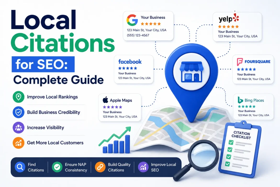 Local citations for SEO