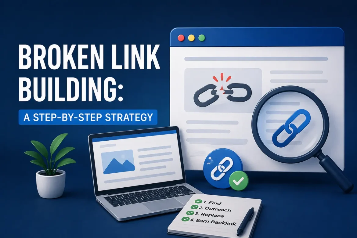 Broken link building strategy for SEO